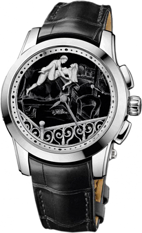Review Replica Ulysse Nardin Complications 6119-130 Erotica Jarretiere watch